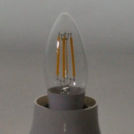 Replacement Candle Bulb-Filament-E27-4watt-cw