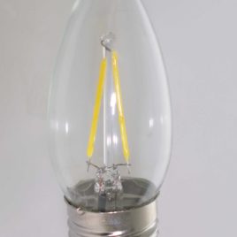 Replacement Candle Bulb-Filament-E27-1watt-cw