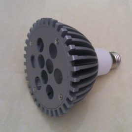 Flood light, 120mm, 9watt, WW